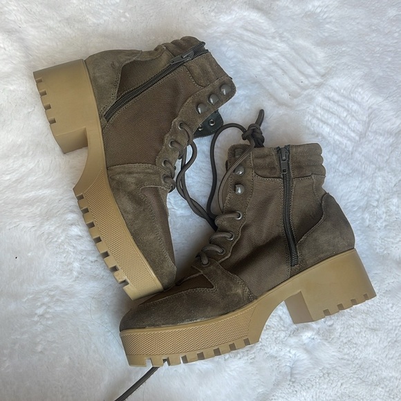 Steve Madden Greater combat platform boots - Picture 3 of 11